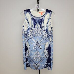 Joe Fresh Blue  Print Dress